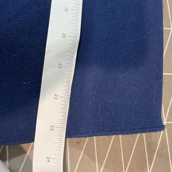 Badgley Mischka Elegant Blue Maxi Dress - Picture 12 of 14